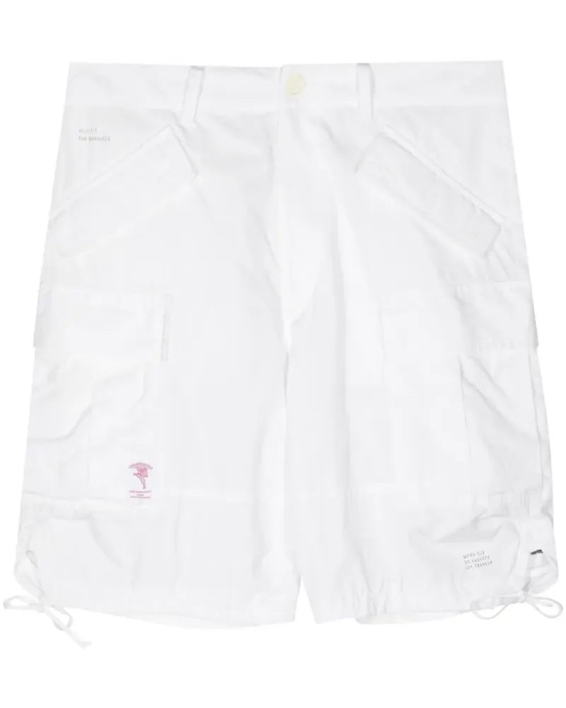 Undercover Shorts mit mehreren Taschen - Weiß Weiß
