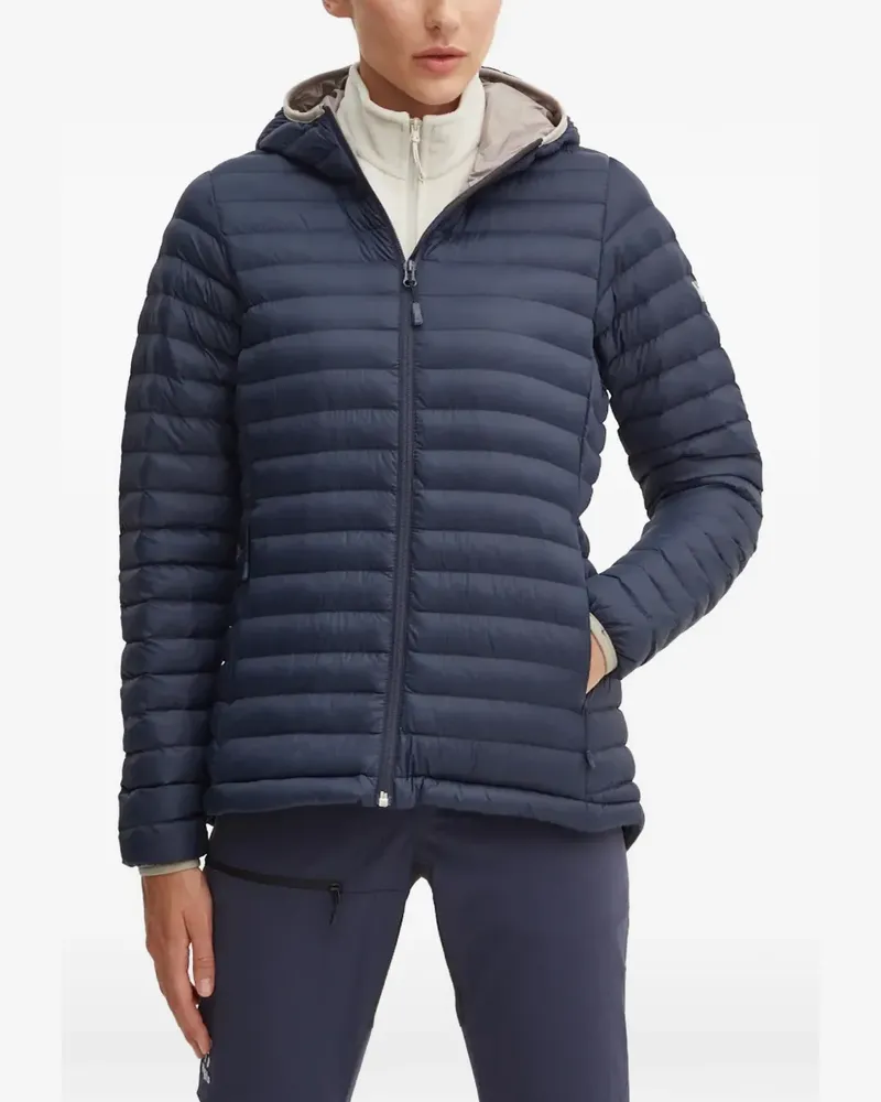 Helly Hansen hooded quilted puffer jacket - Blau Blau