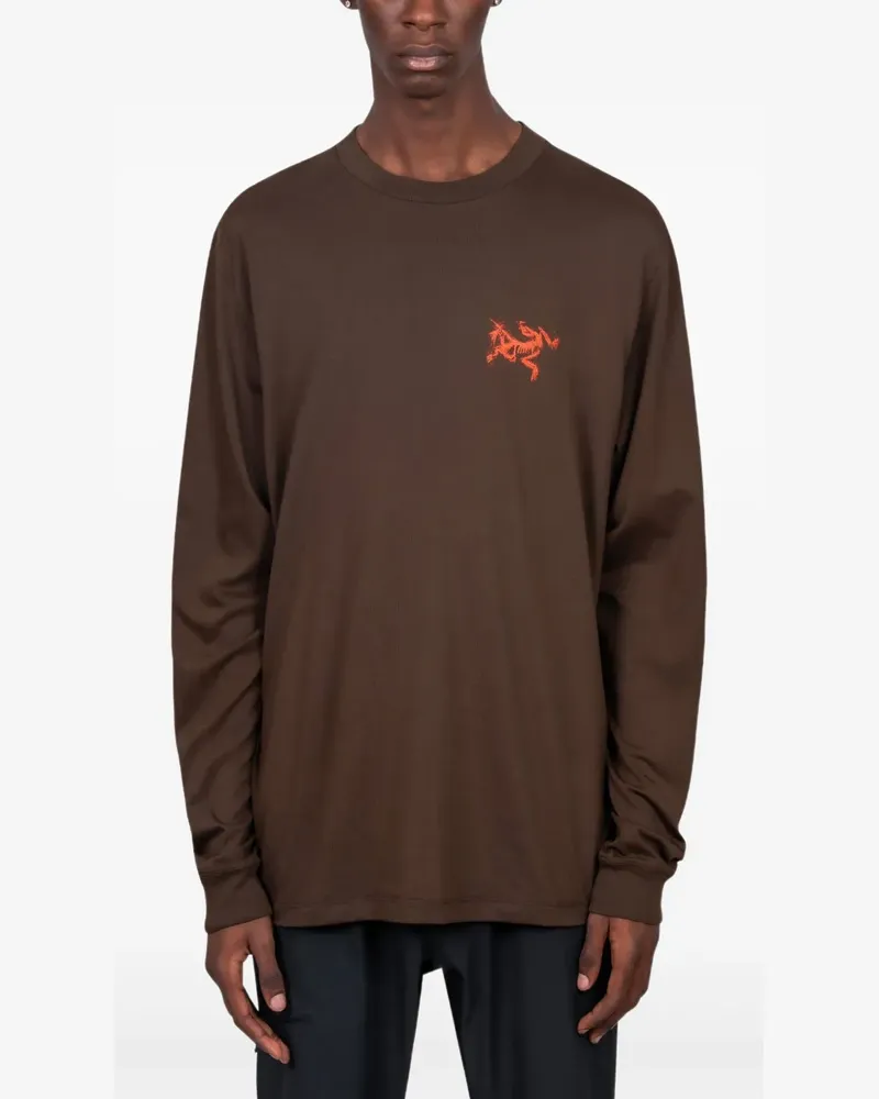 Arc'teryx Kragg Bird Tile T-Shirt - Braun Braun