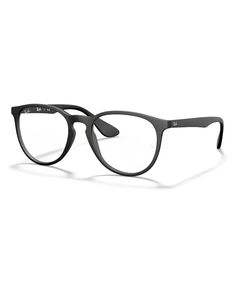 Ray Ban Runde Brille - Schwarz Schwarz