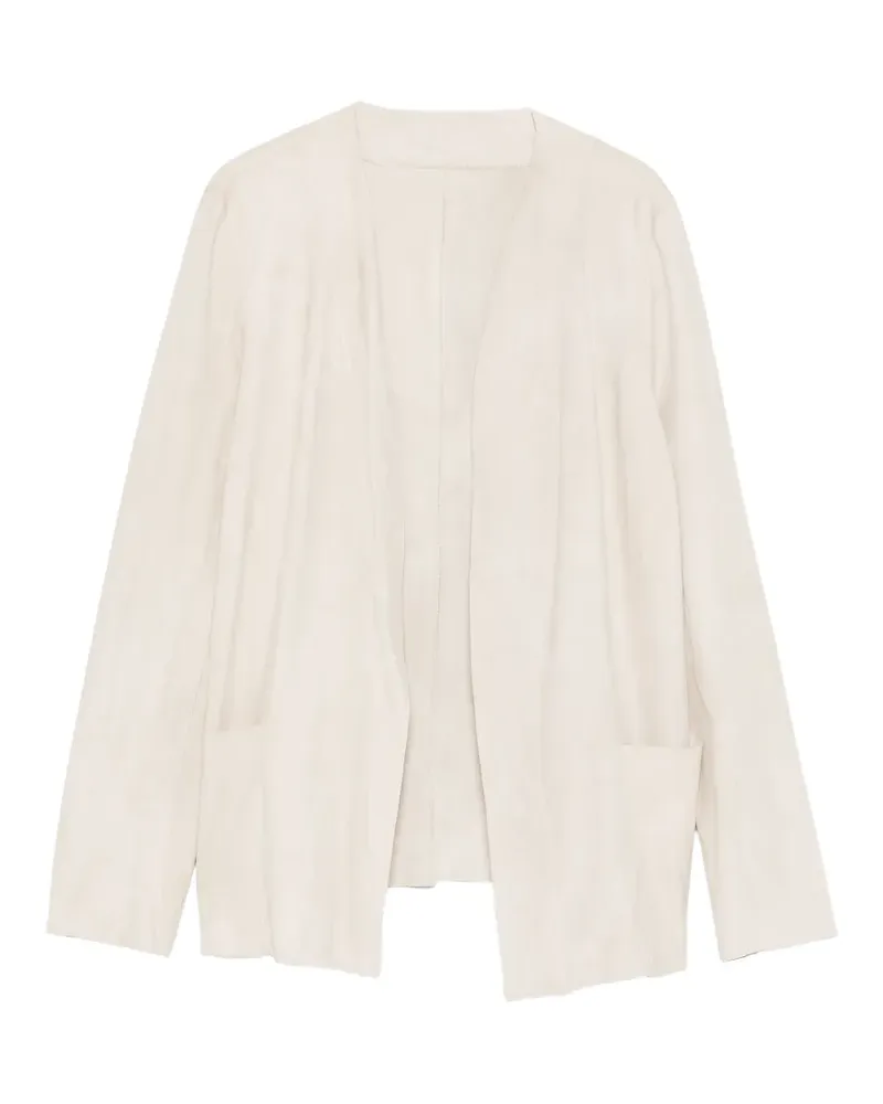 Salvatore Santoro front-pocket jacket - Nude Nude