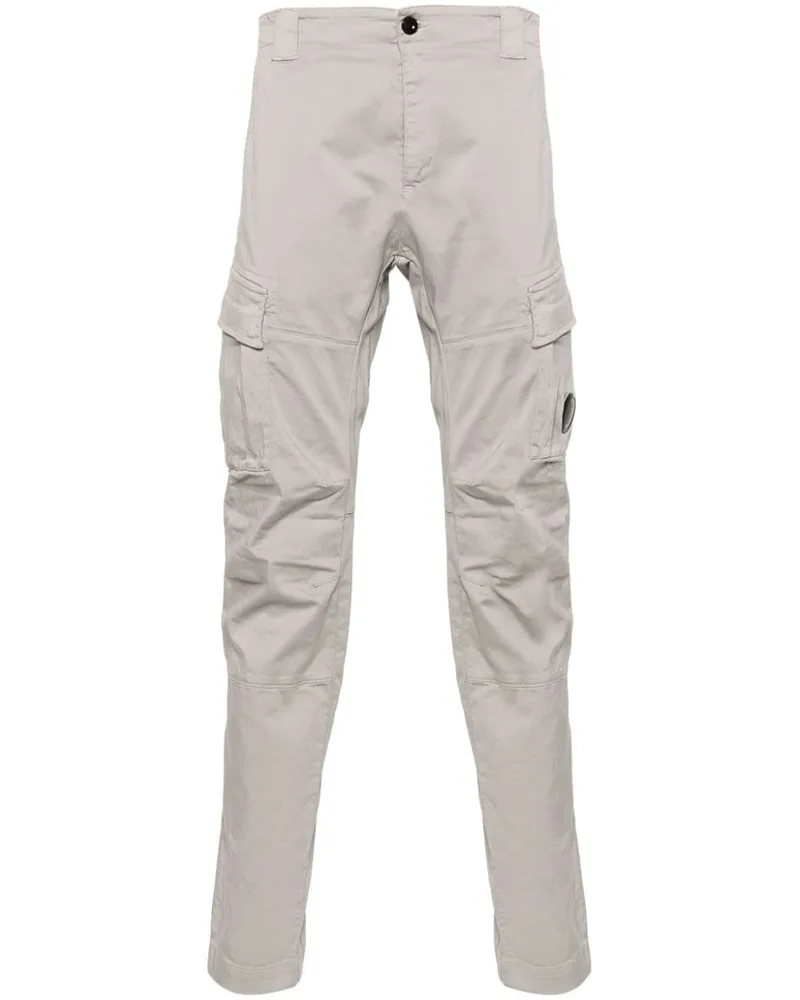 C.P. Company Cargohose mit Linsen-Detail - Grau Grau