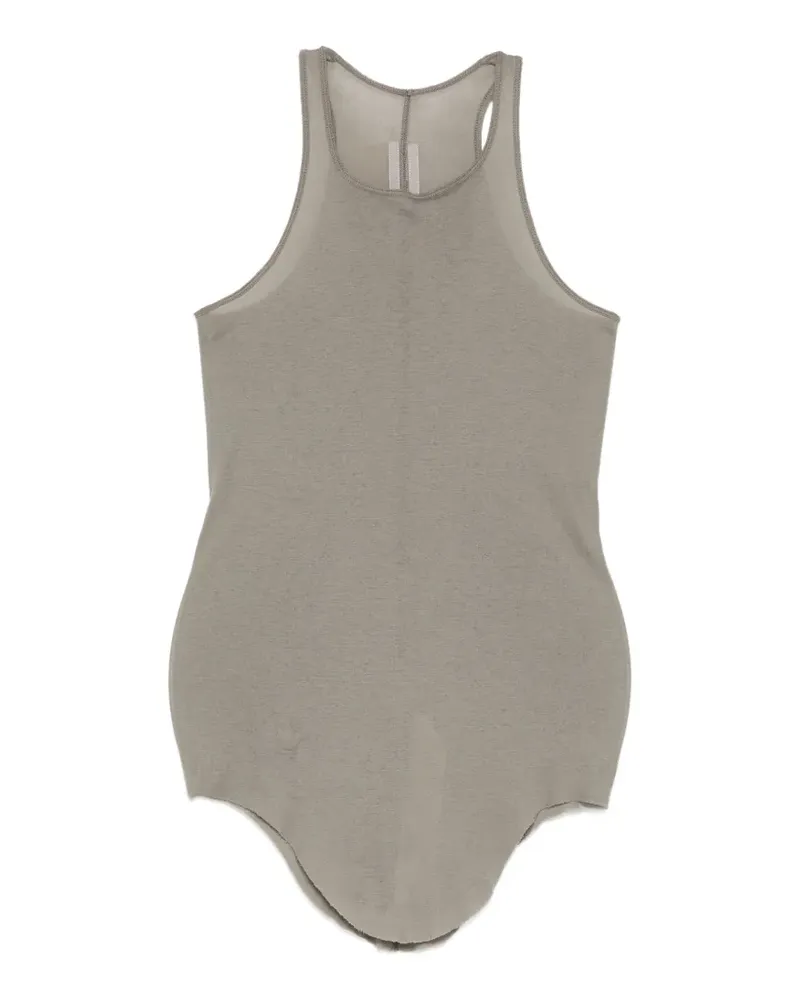 Rick Owens Asymmetrisches Tanktop - Grau Grau