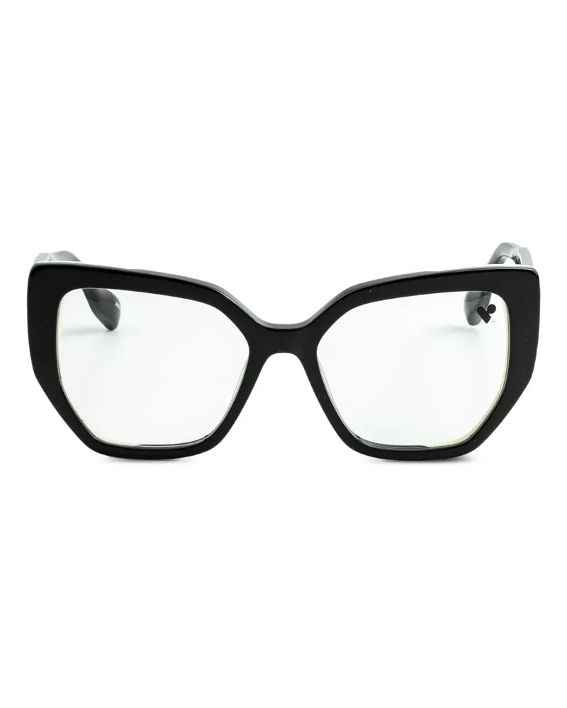 Karl Lagerfeld Brille im Cat-Eye-Design - Schwarz Schwarz