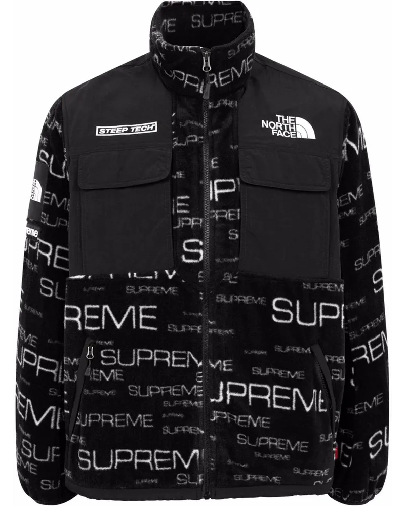 Supreme Being x The North Face Fleecejacke Schwarz