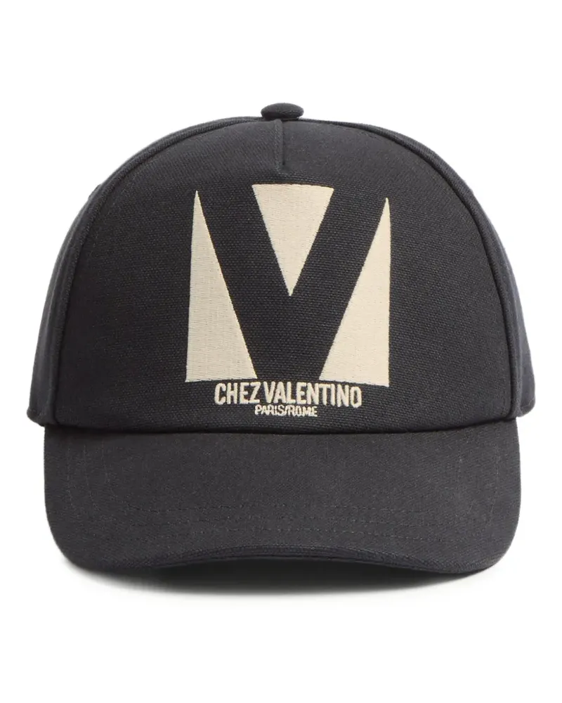 Valentino Garavani Chez Baseballkappe - Schwarz Schwarz