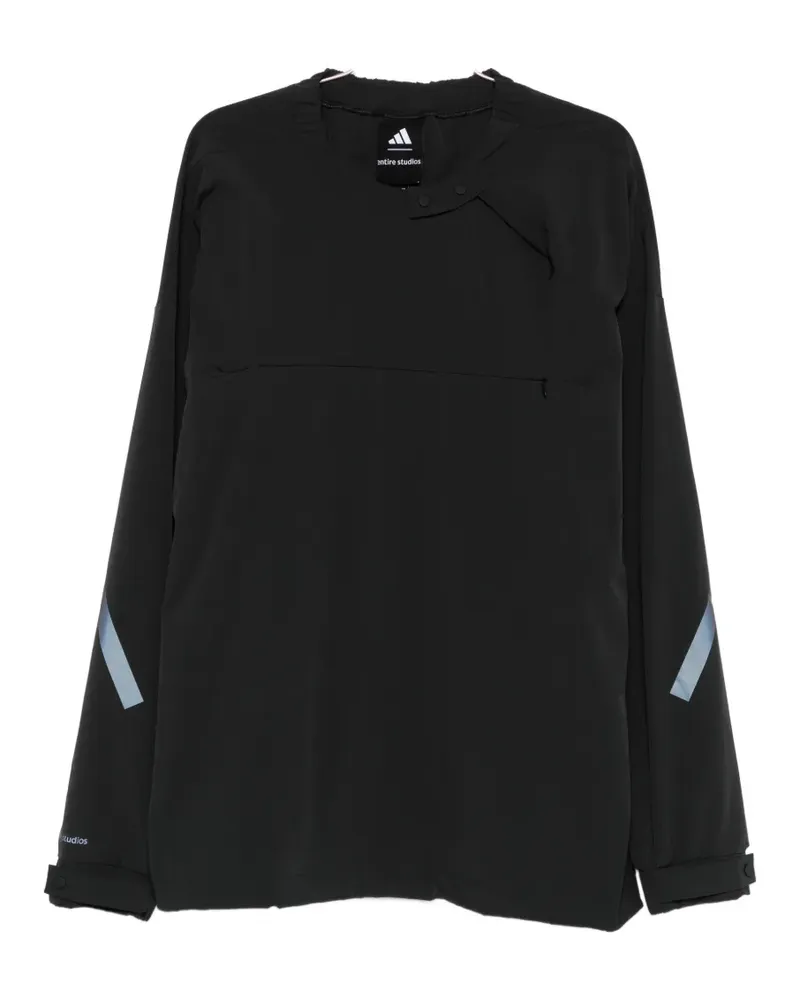 adidas x Entire Studios reflective-detail performance sweatshirt - Schwarz Schwarz
