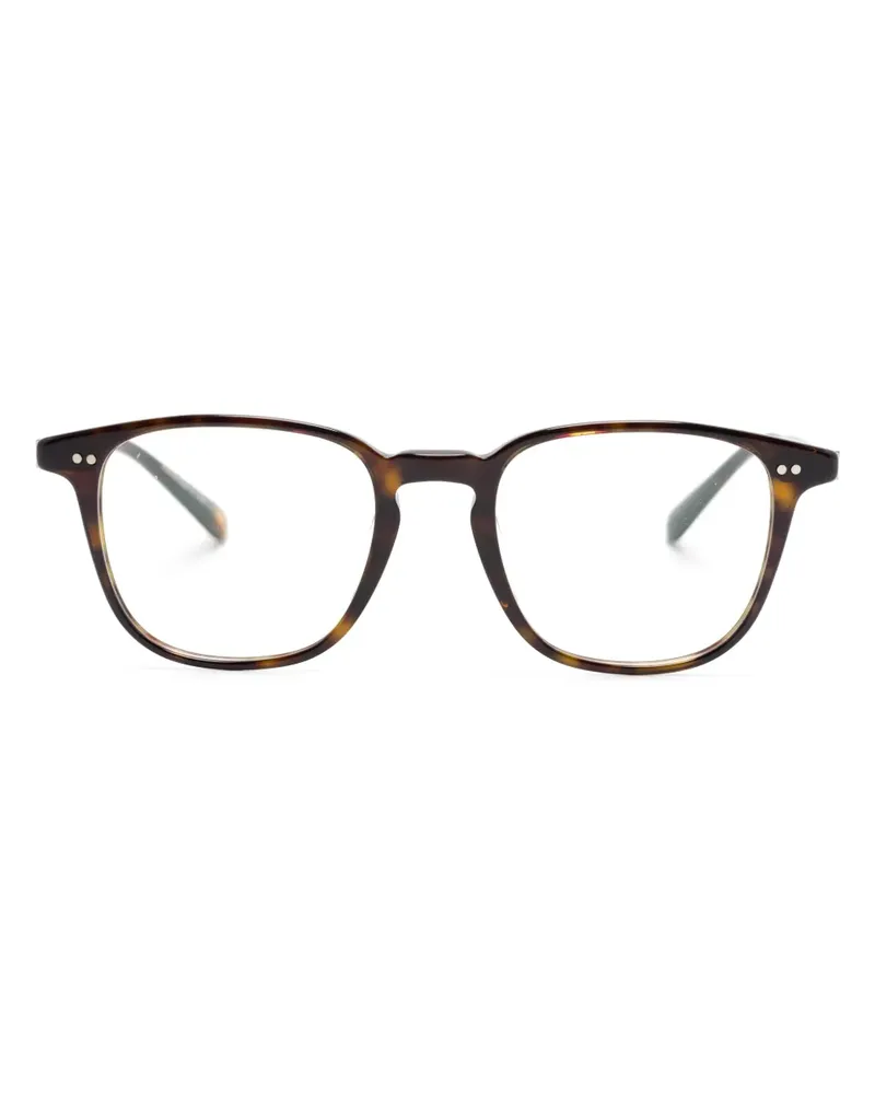 Oliver Peoples Nev Brille mit eckigem Gestell - Braun Braun