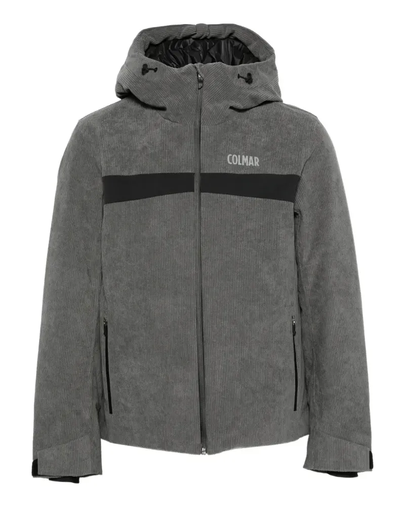 Colmar Skijacke aus Samt - Grau Grau