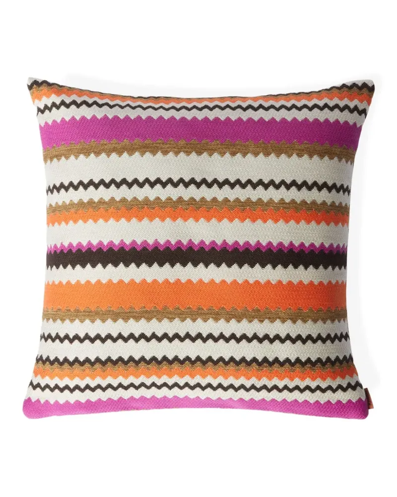 Missoni Home Kissen mit Zickzackmuster - Orange Orange