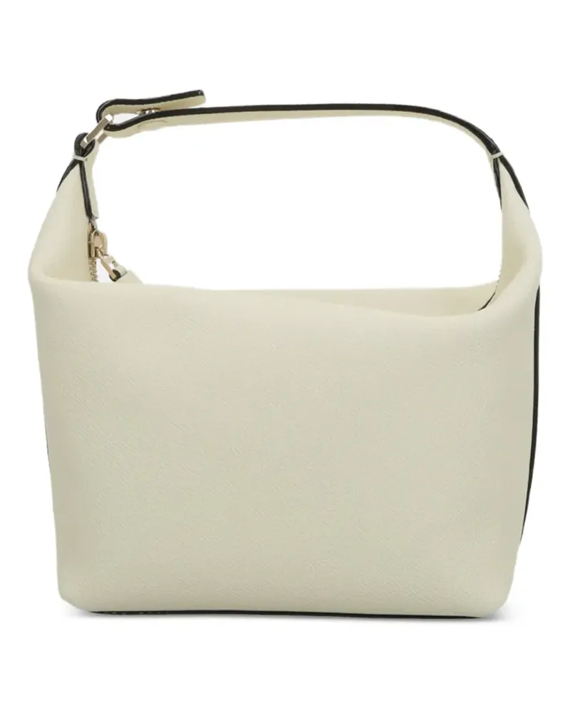 Valextra mini Mochi leather tote bag - Nude Nude