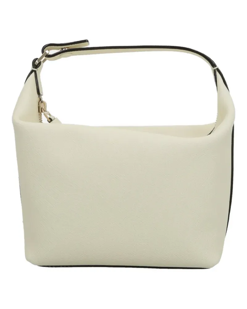 Valextra mini Mochi leather tote bag - Nude Nude