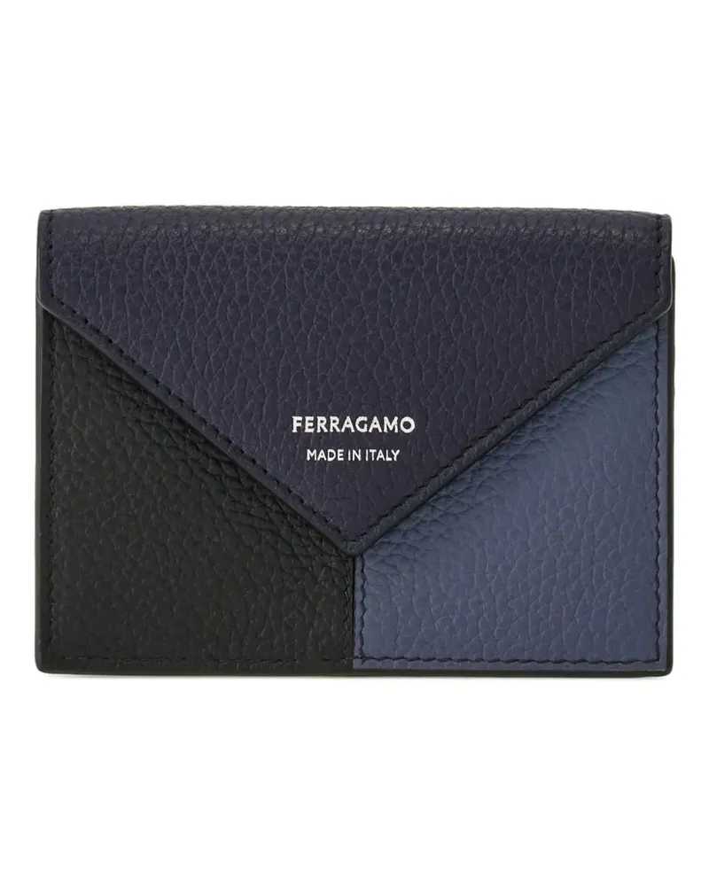 Ferragamo Kartenetui mit Kuverteinsatz - Blau Blau