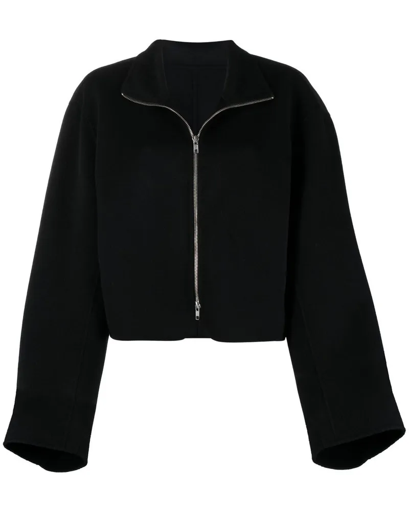 Filippa K Jacke mit Reißverschluss - Schwarz Schwarz