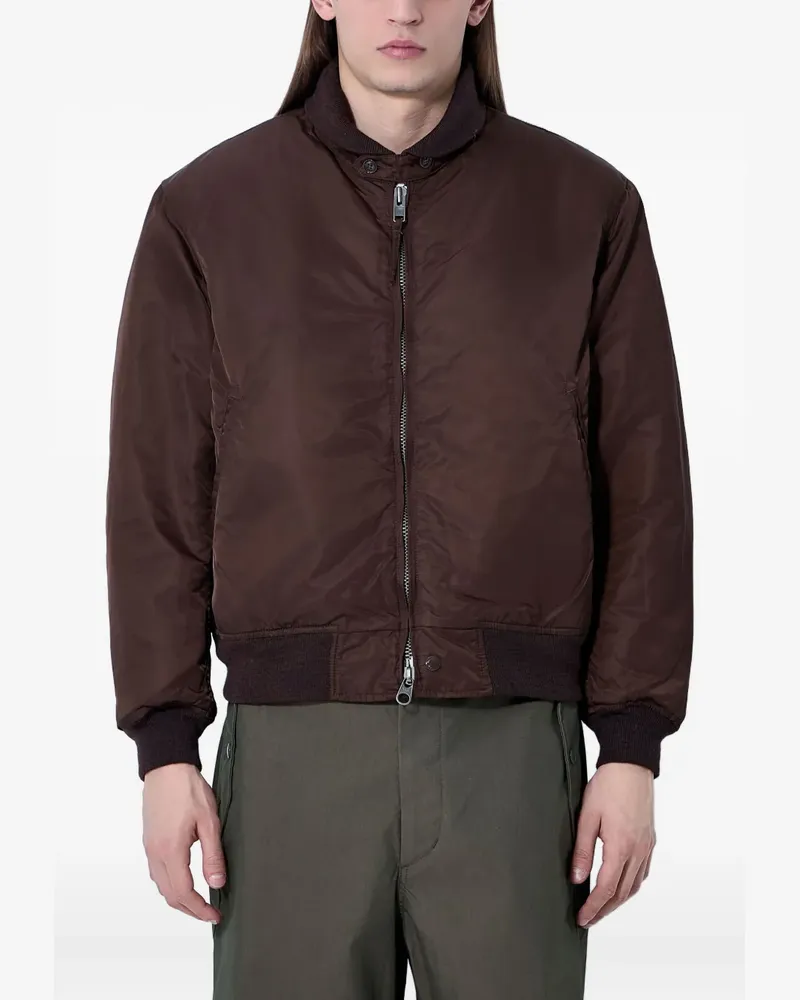 Engineered Garments Bomberjacke mit Reißverschluss - Braun Braun