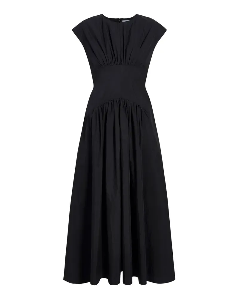 Proenza Schouler Nyssa gathered-detail maxi dress - Schwarz Schwarz