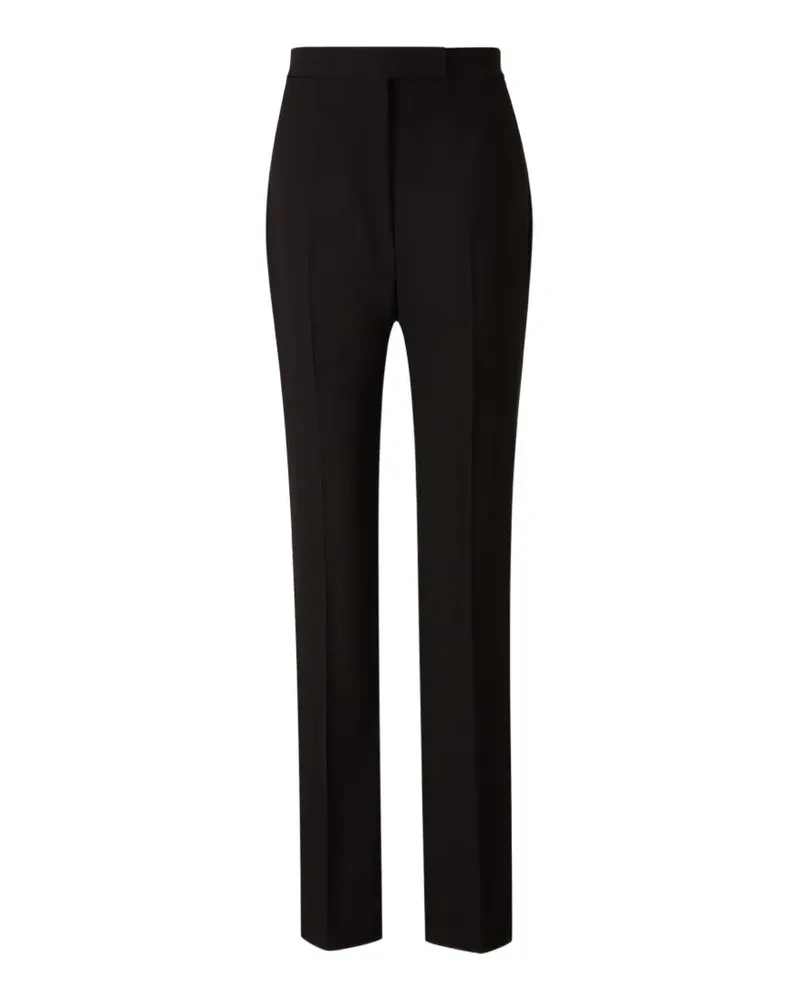 Tom Ford Hose mit Satinborten - Schwarz Schwarz