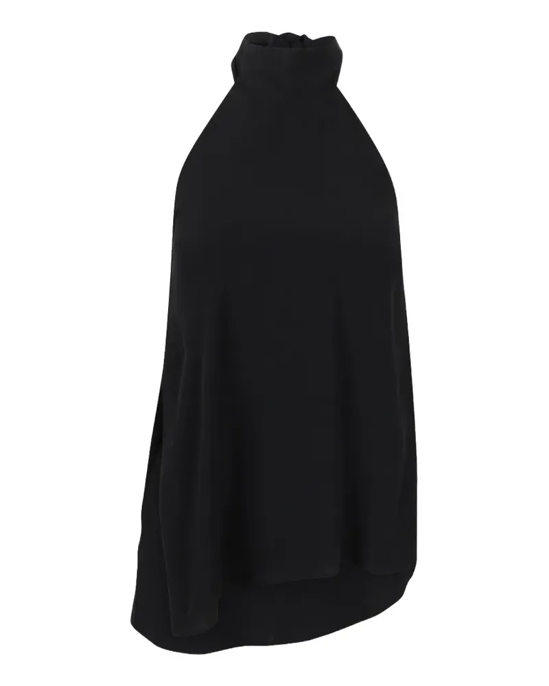 Federica Tosi tie neck top - Schwarz Schwarz