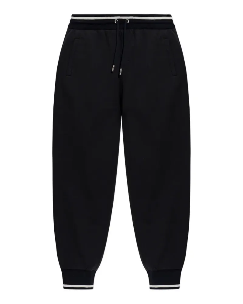 Dolce & Gabbana Jogginghose mit Stickerei - Schwarz Schwarz