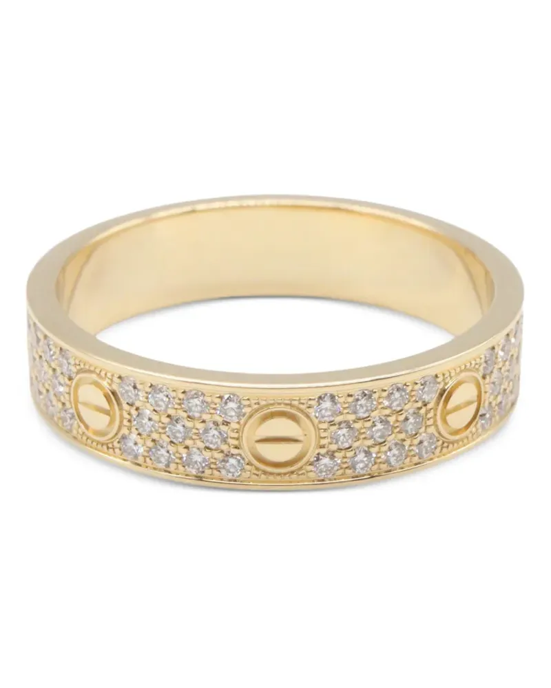 Cartier 2010s Love Ring mit Diamant - Gold Gold