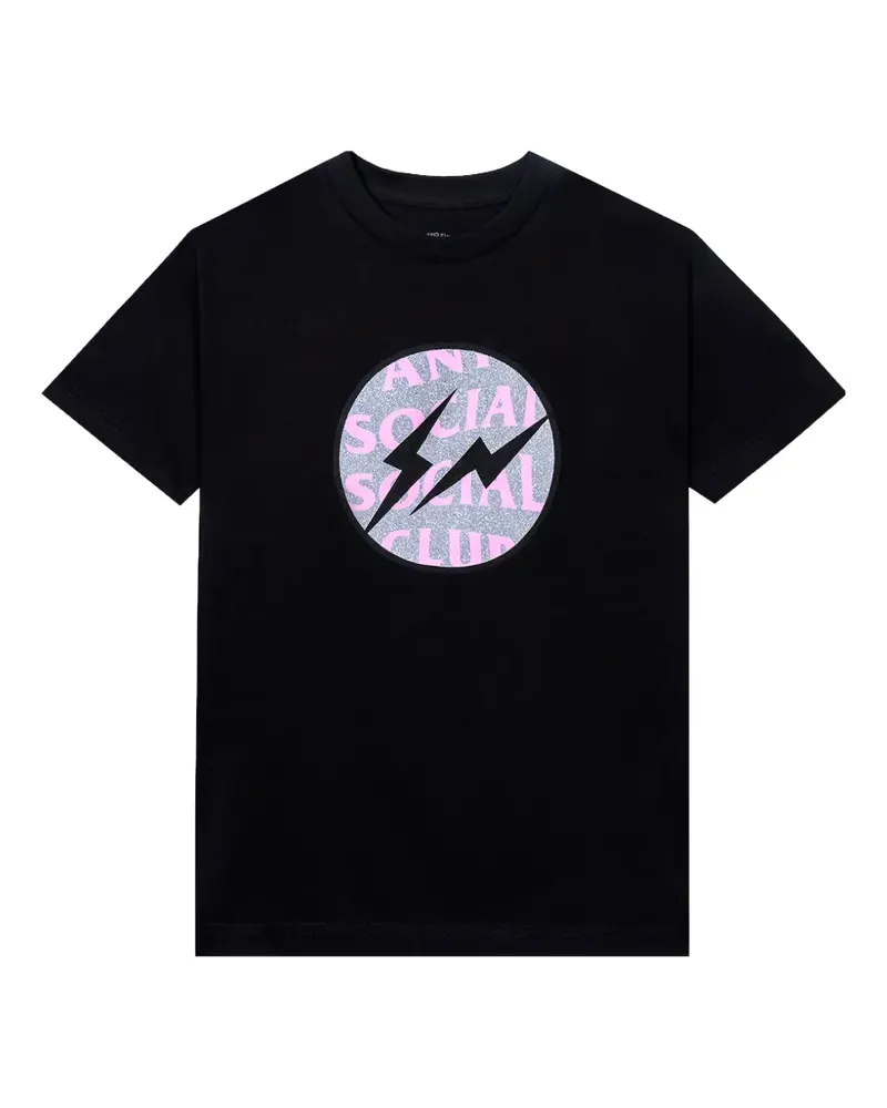 Anti Social Social Club Fragment Called Interference T-Shirt - Schwarz Schwarz
