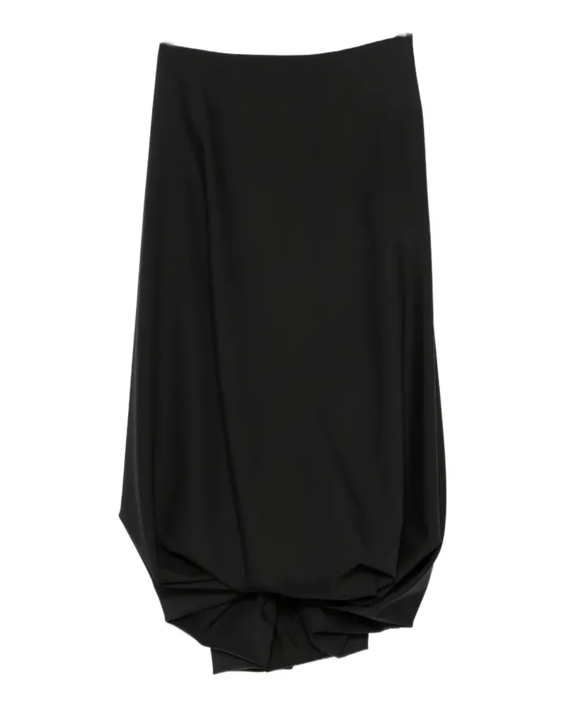 Róhe twisted skirt - Schwarz Schwarz