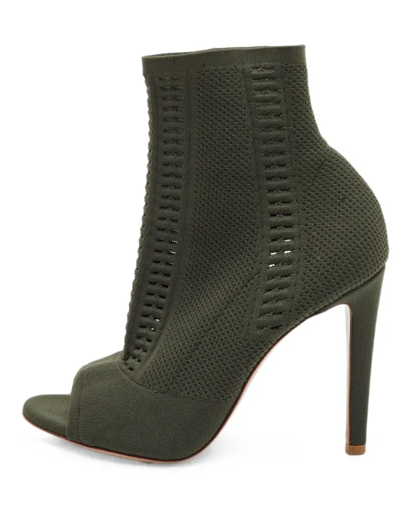 Gianvito Rossi Vires open-toe ankle boots - Grün Grün