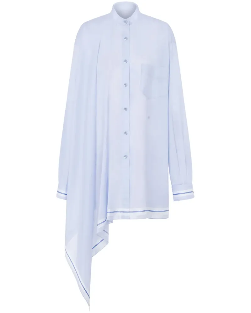 Moschino Asymmetrisches Hemd - Blau Blau