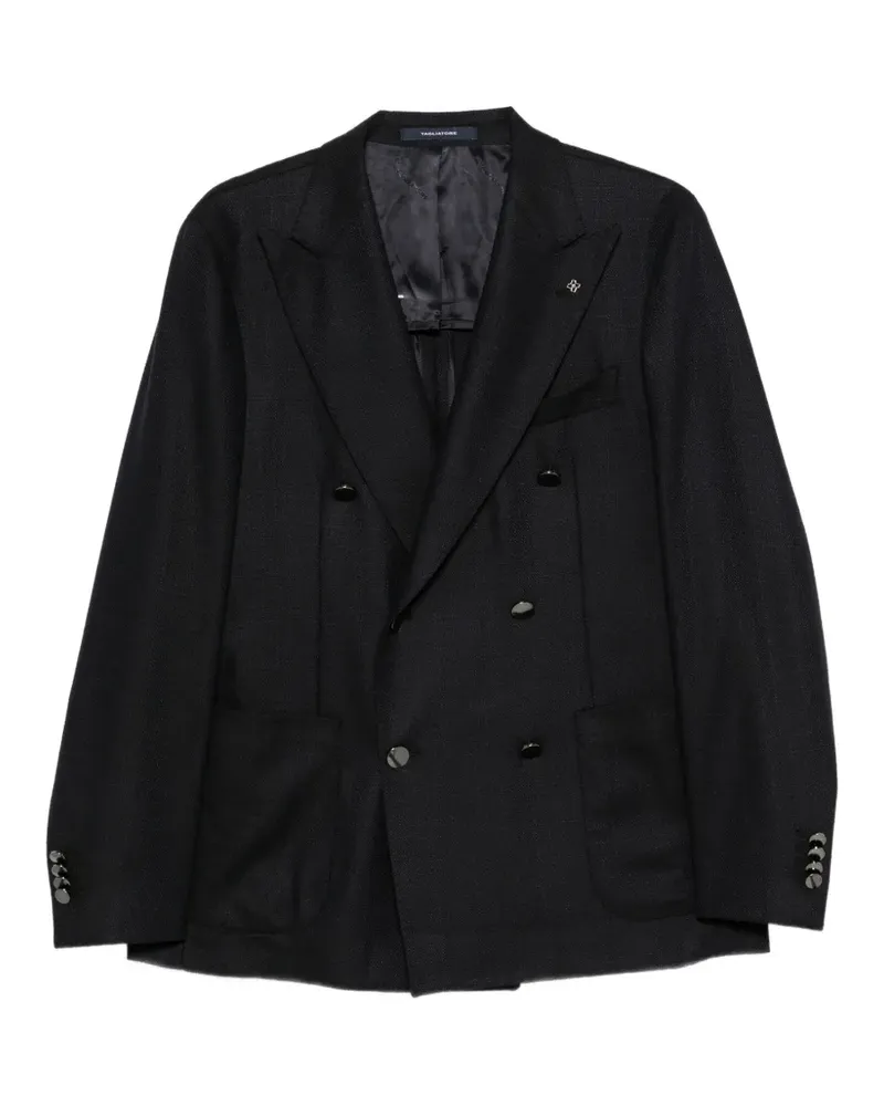 Tagliatore double-breasted blazer - Blau Blau
