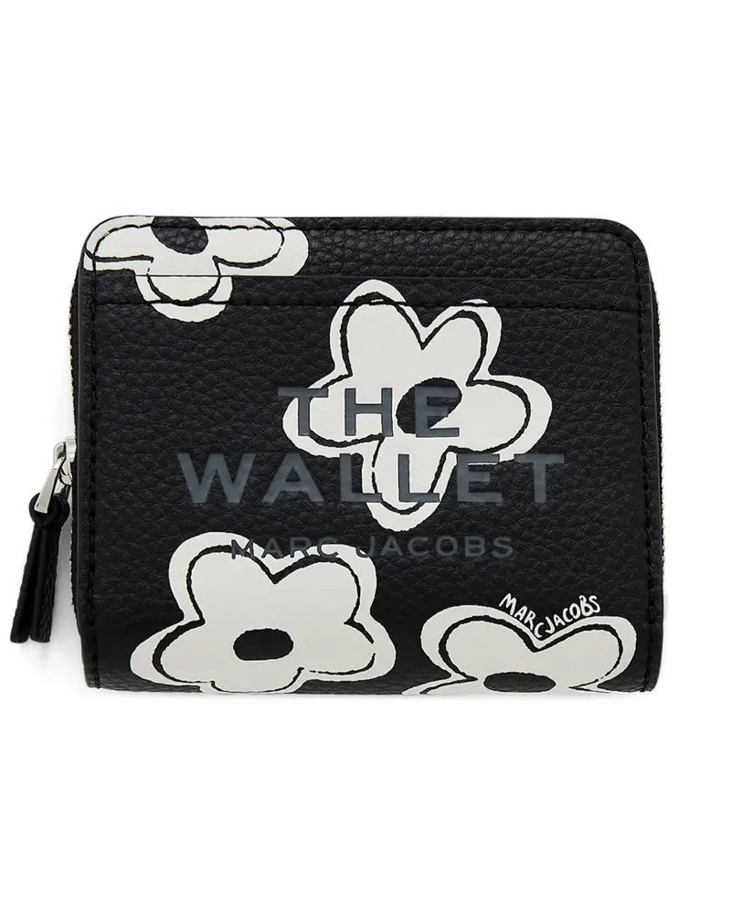 Marc Jacobs Mini The Daisy Portemonnaie - Schwarz Schwarz