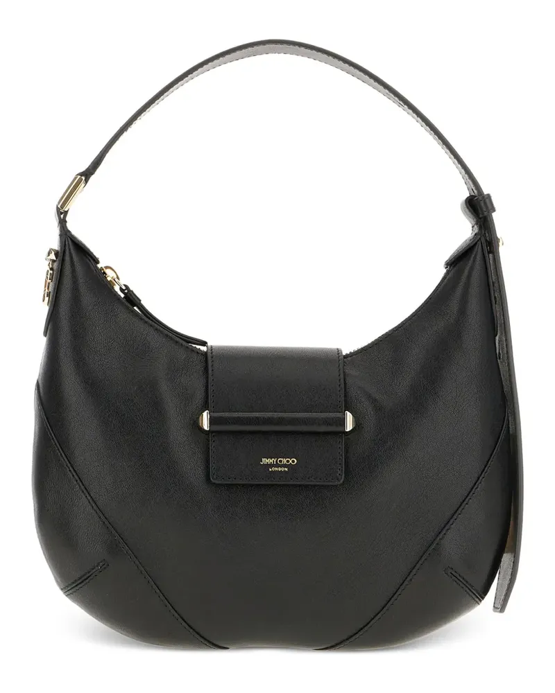 Jimmy Choo Crescent Schultertasche - Schwarz Schwarz