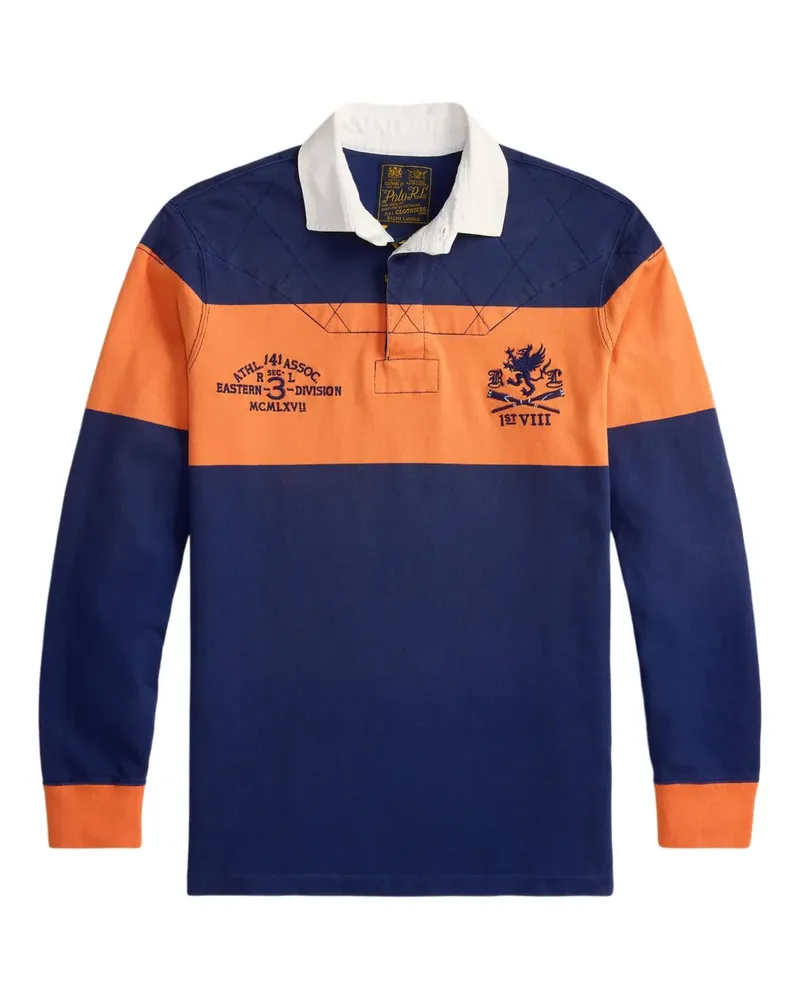 Ralph Lauren Poloshirt mit Streifendetail - Blau Blau