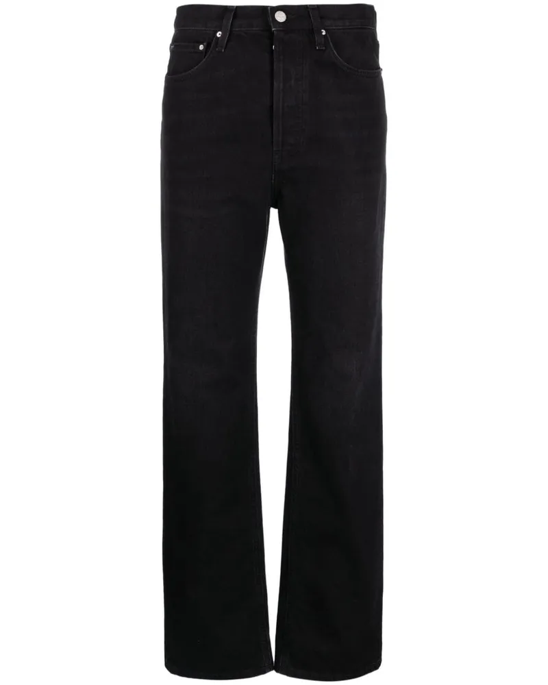 Totême Gerade Jeans - Schwarz Schwarz