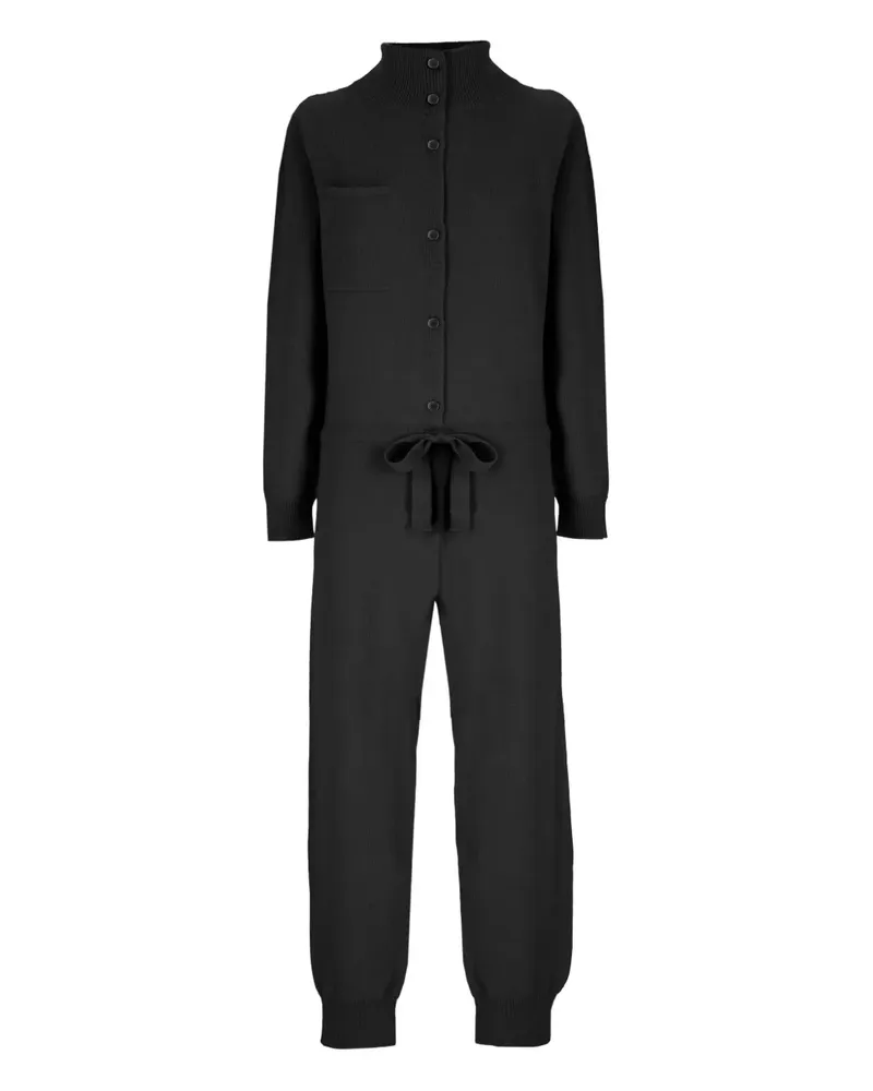 Laneus knitted jumpsuit - Schwarz Schwarz
