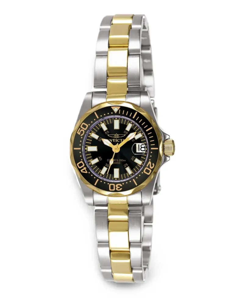 Invicta Signature 27mm watch - Schwarz Schwarz