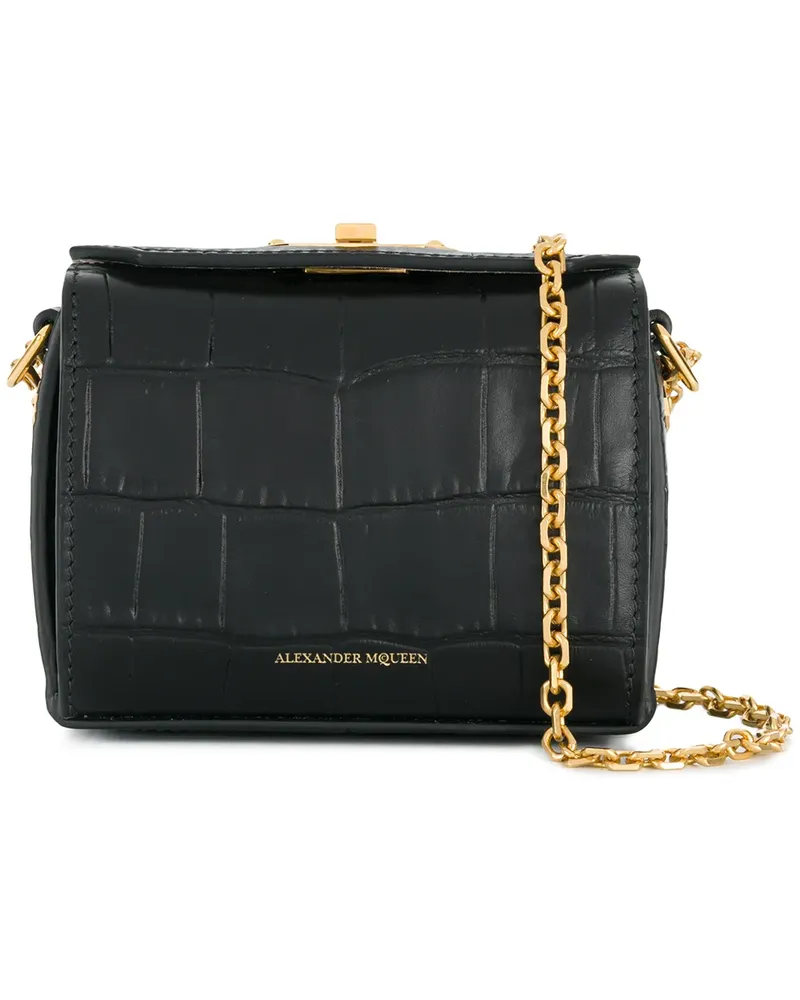 Alexander McQueen Box' Handtasche - Schwarz Schwarz