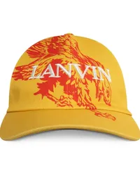 Lanvin x Future Baseballkappe mit Adler-Print Gelb