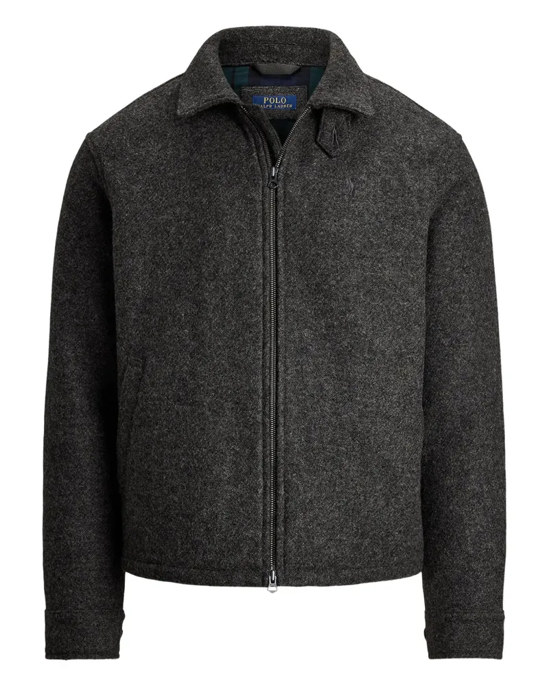 Ralph Lauren Jacke mit Kragen-Reißverschluss - Grau Grau