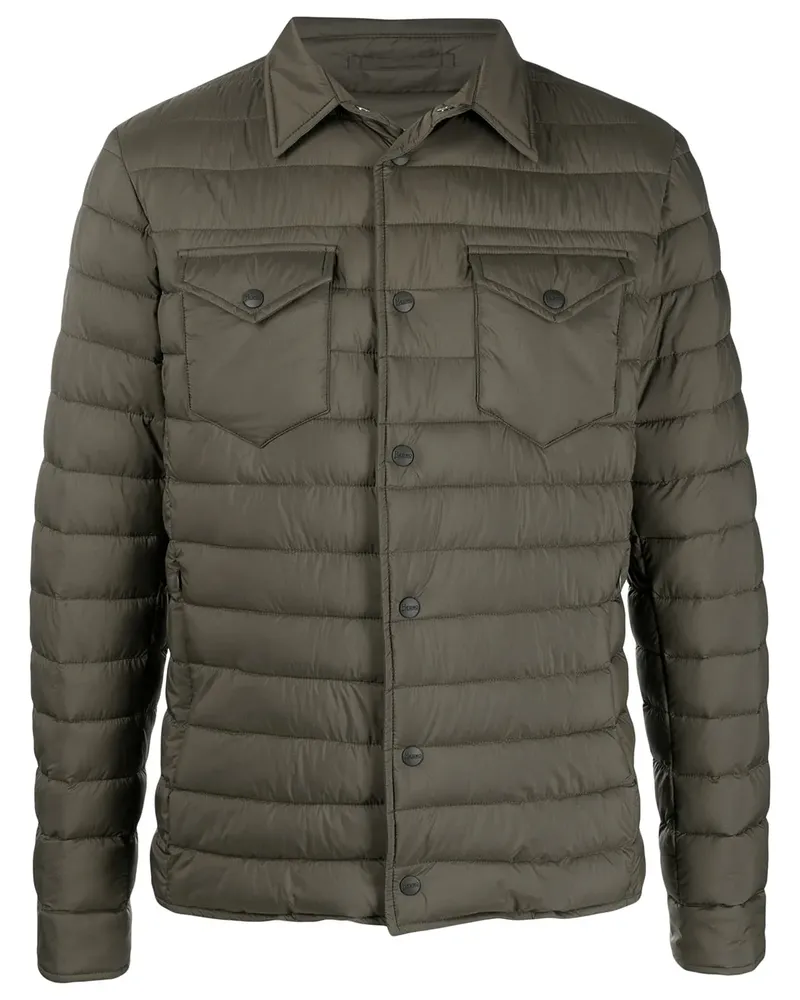 Herno Gesteppte Hemdjacke - Grün Grün