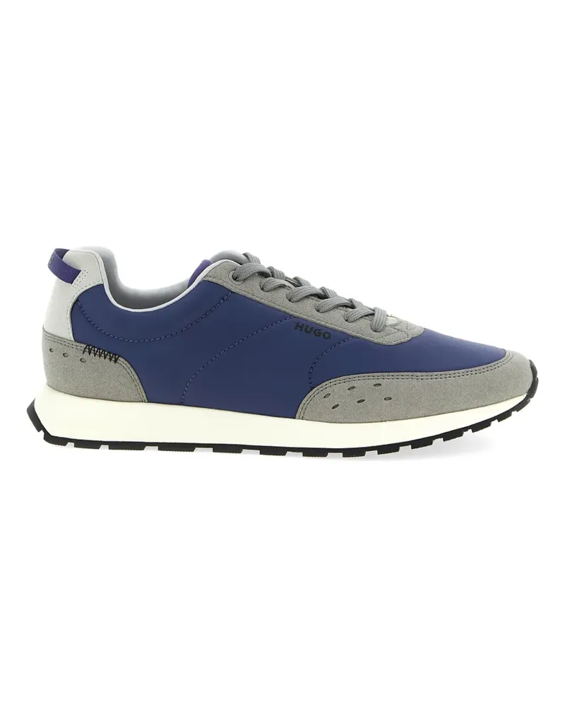 HUGO BOSS Icelin Sneakers mit Prägung - Blau Blau