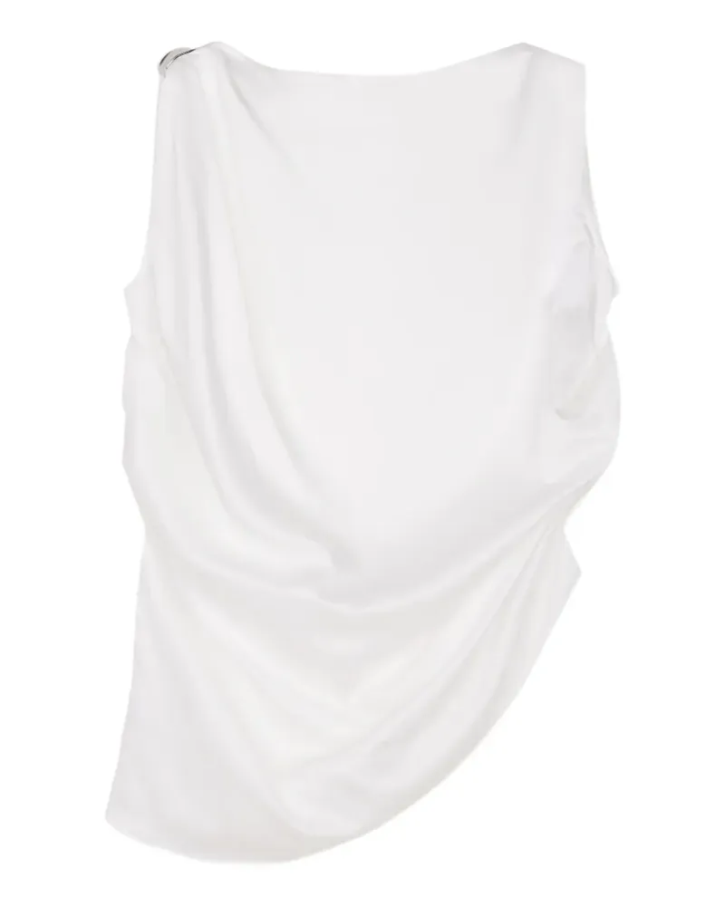 JNBY Drapiertes Top - Weiß Weiß