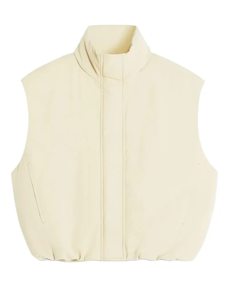 Kitsuné funnel-neck padded jacket - Nude Nude