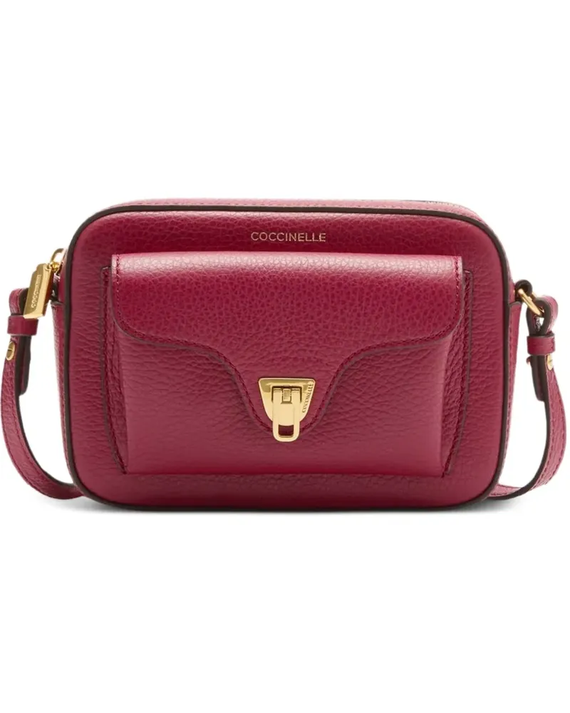 Coccinelle Mini Bear Soft Umhängetasche - Rot Rot