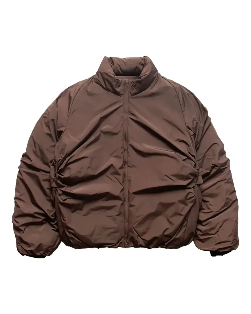 Post Archive Faction 7.0 zip-up puffer jacket - Braun Braun