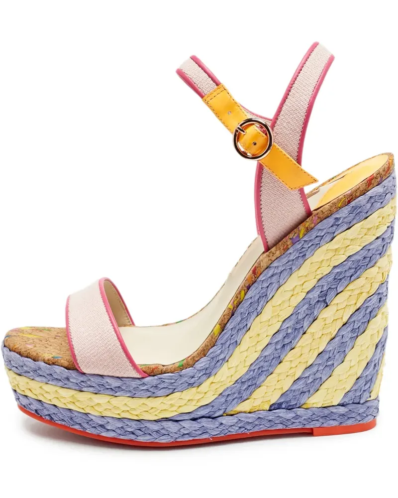 Sophia Webster Lucita Espadrilles aus Canvas - Rosa Rosa