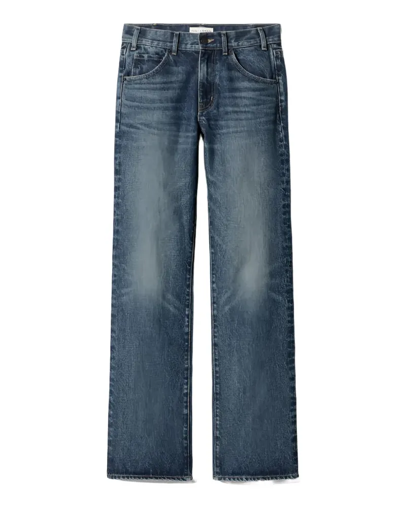 Nili Lotan Roxane bootcut jeans - Blau Blau