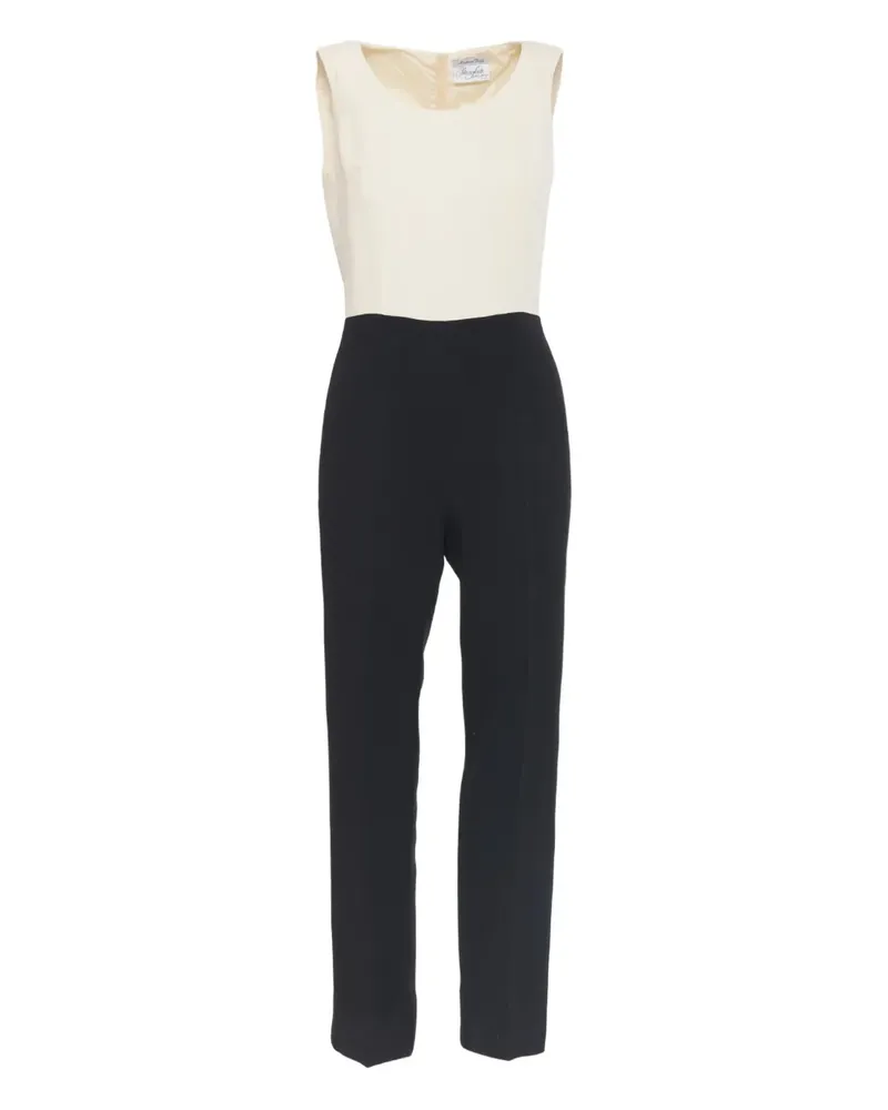 Max Mara Zweifarbiger Jumpsuit - Nude Nude