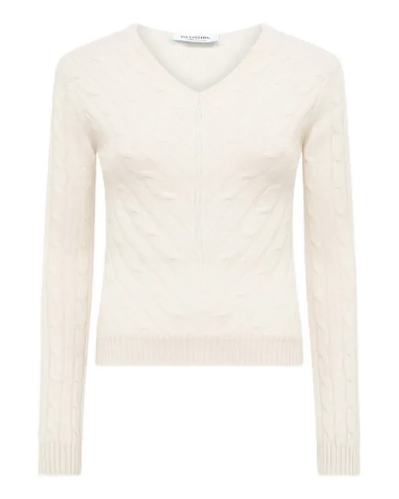 Blumarine V-neck sweater - Nude Nude