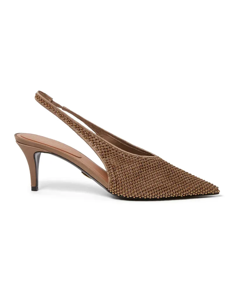 Stella McCartney Spitze Pumps mit Absatz - Braun Braun