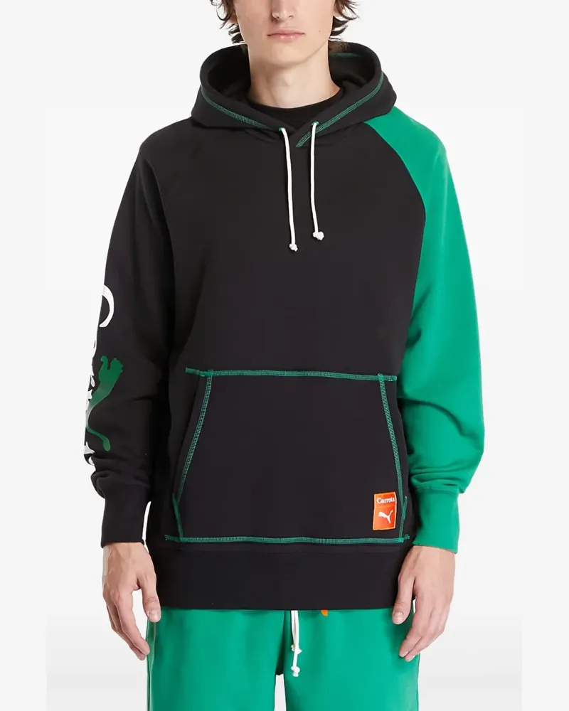 Puma Klassischer Hoodie - Schwarz Schwarz